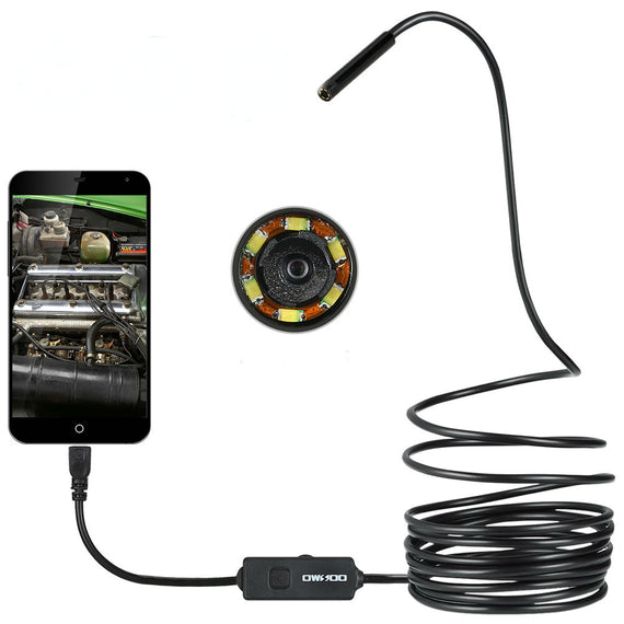Mini Sewer Camera For OTG USB Wire Snake Tube Camera Car Inspection