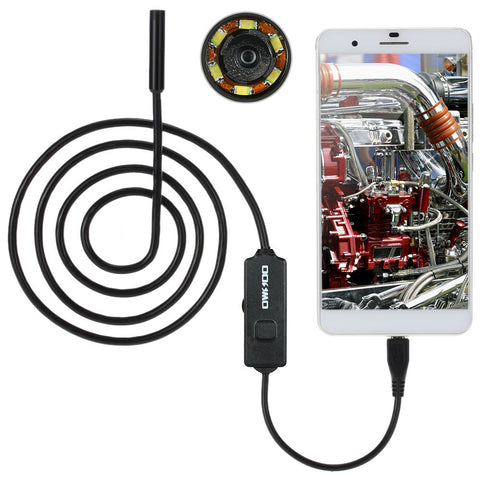 Mini Sewer Camera For OTG USB Wire Snake Tube Camera Car Inspection