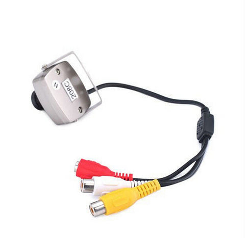 Mini Wired Audio Mic CCTV Camera Security  Night Vision