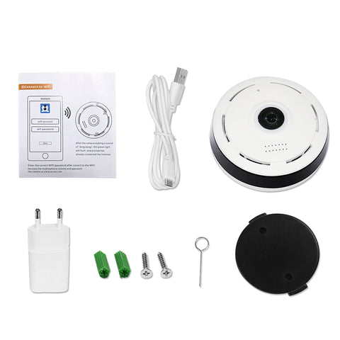 Full View Mini CCTV Camera 1.3MP Network Home Security WiFi