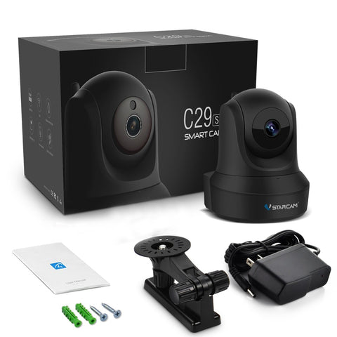 Surveillance Security Camera System with iOS/Android Pan Tilt Zoom