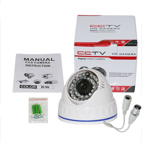 CCTV Camera Mini Dome Security Analog Camera Indoor Night Vision